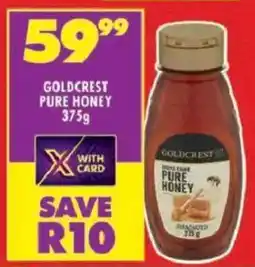 Shoprite Goldcrest pure honey offer