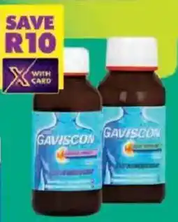 Shoprite Gaviscon aniseed/ peppermint antacid suspension offer