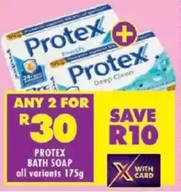 Shoprite Protex bath soap offer