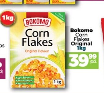 Take 'n Pay Bokomo Corn Flakes Original 1kg offer