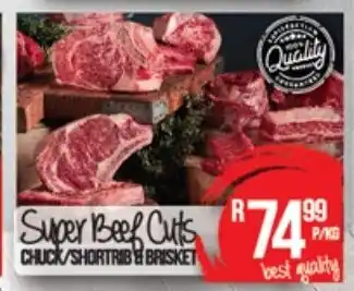 Take 'n Pay Super Beef Cuts per kg offer