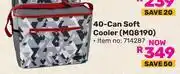 Game Leisure Quip 40 Can Soft Cooler MQ8190 714287 offer
