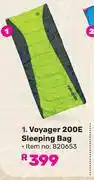 Game Campmaster Voyager 200E Sleeping Bag 820653 offer