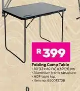 Game Campmaster Folding Camp Table 850013708 offer