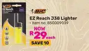 Game Bic EZ Reach J38 Lighter 850009039 offer