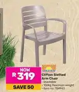 Game Gold Sun Clifton Slatted Arm Chair 784943 offer