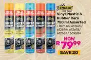 Game Shield Vinyl Plastic & Rubber Care Assorted 612670/612674/612678/612684/669504-750ml offer