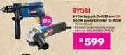Game Ryobi 650W Impact Drill 13mm Or 850W Angle Grinder G-850 850005057/717572 offer