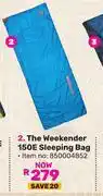 Game Campmaster The Weekender 150E Sleeping Bag 850004852 offer