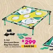 Game E-Jet Backyard Bean Bag Toss Game 850018172 offer