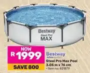 Game Bestway Steel Pro Max Pool 3.05m x 76cm 821879 offer