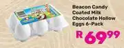 Game Beacon Candy Coated Milk Chocolate Hollow Eggs 6 pack offer