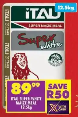 Shoprite Itau super white maize meal offer