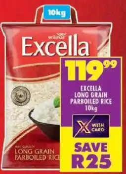 Shoprite Excella long grain parboiled rice offer
