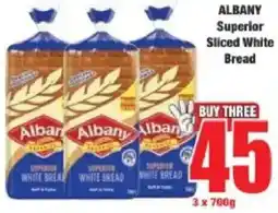 Boxer Albany Superior Sliced White Bread offer