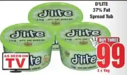 Boxer D'lite 37% Fat Spread Tub offer