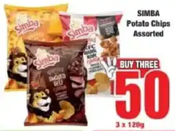 Boxer Simba Potato Chips Assorted offer