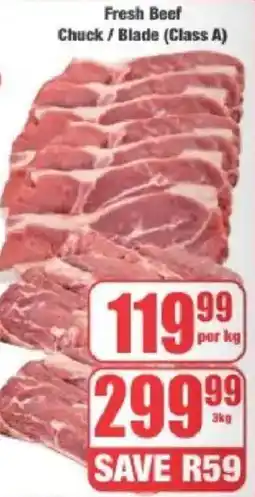 Boxer Fresh Beef Chuck/ Blade offer