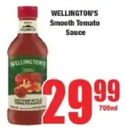 Boxer Wellington's Smooth Tomato Sauce offer
