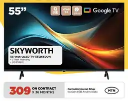 HiFi Corp Skyworth 55-inch QLED TV offer