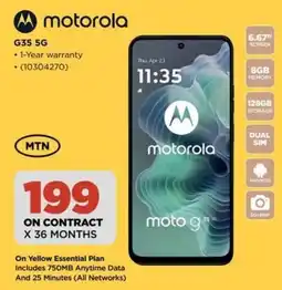 HiFi Corp Motorola G35 5G offer
