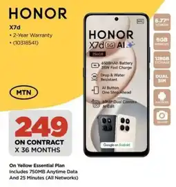HiFi Corp Honor X7d offer