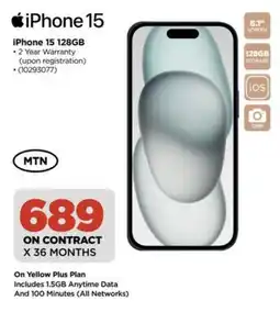 HiFi Corp iPhone 15 128GB offer