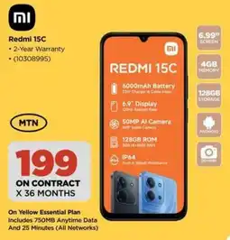 HiFi Corp Redmi 15C offer