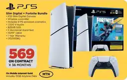 HiFi Corp PS5 Slim Digital + Fortnite Bundle offer