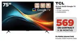 HiFi Corp TCL 75-Inch QLED Google TV offer