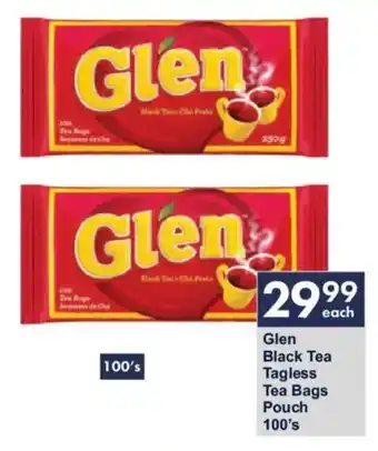 President Hyper Glen Black Tea Tagless Tea Bags Pouch offer