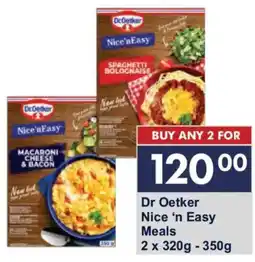 President Hyper Dr Oetker Nice 'n Easy Meals offer