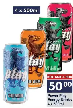President Hyper Power Play Energy Drinks offer