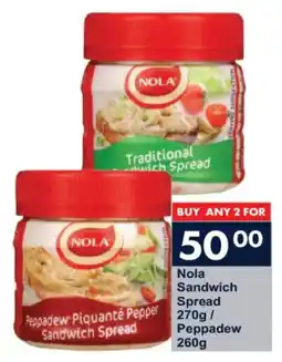 President Hyper Nola Sandwich Spread/ Peppadew offer