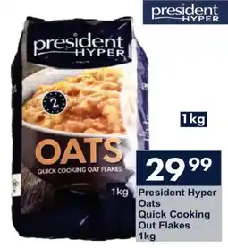President Hyper President Hyper Oats Quick Cooking Out Flakes offer