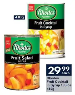 President Hyper Rhodes Fruit Cocktail in Syrup/ Juice offer