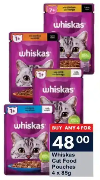 President Hyper Whiskas Cat Food Pouches offer
