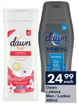 President Hyper Dawn Lotions Men/ Ladies offer
