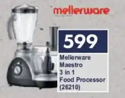 President Hyper Mellerware Maestro 3 in 1 Food Processor offer