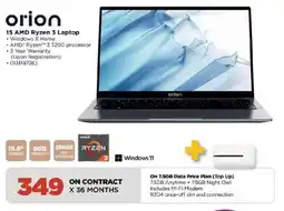 HiFi Corp Orion 15 AMD Ryzen 3 Laptop offer