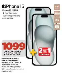 HiFi Corp iPhone 15 128GB offer