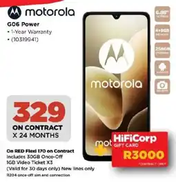 HiFi Corp Motorola G06 Power offer
