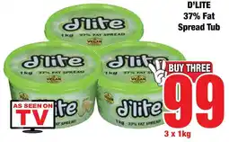 Boxer Superstores D'LITE 37% Fat Spread Tub offer