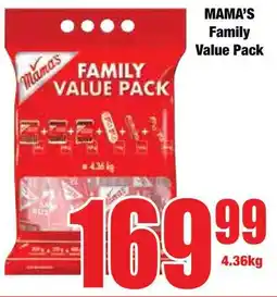Boxer Superstores MAMA'S Family Value Pack offer