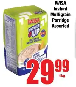 Boxer Superstores Iwisa Instant Multigrain Porridge Assorted offer