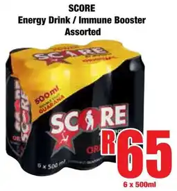 Boxer Superstores Score Energy Drink/ Immune Booster Assorted offer