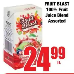 Boxer Superstores Fruit Blast 100% Fruit Juice Blend Assorted offer