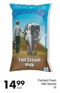 Save Fairfield Fresh Milk Sachet offer
