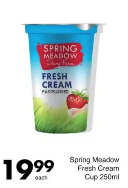 Save Spring Meadow Fresh Cream Cup offer