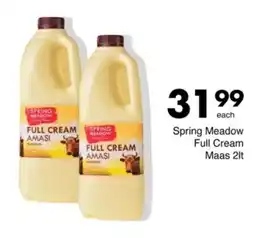 Save Spring Meadow Full Cream Maas offer